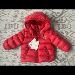 Pink Moncler Jules Jacket 9-12 months toddler children’s girls